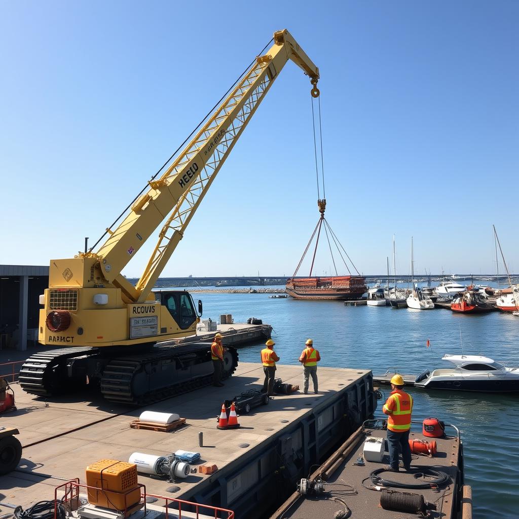 Inland Marine / Equipment Insurance — marine contractor operations